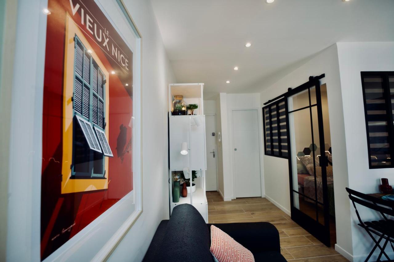 NEW ! Superbe Studio Vieux Nice - Climatisé Exterior foto