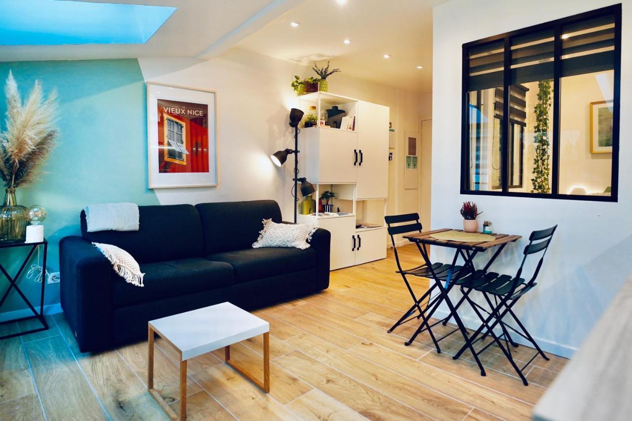 NEW ! Superbe Studio Vieux Nice - Climatisé Exterior foto