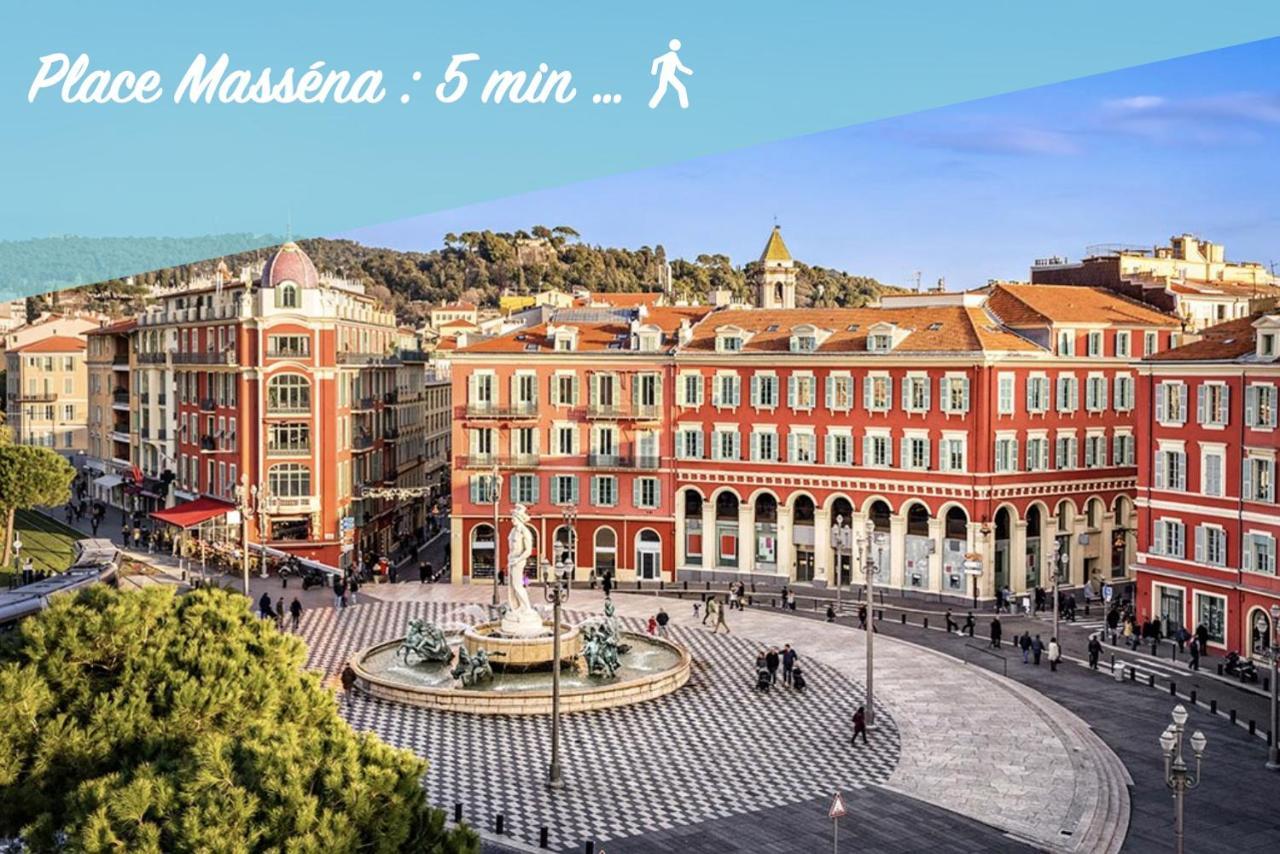 NEW ! Superbe Studio Vieux Nice - Climatisé Exterior foto