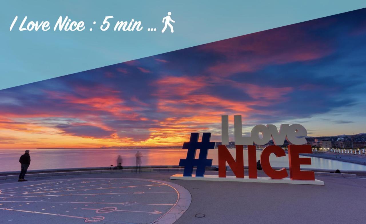 NEW ! Superbe Studio Vieux Nice - Climatisé Exterior foto